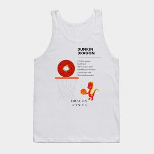 Donuts are coffee best friend Dragic Butler Tank Top
